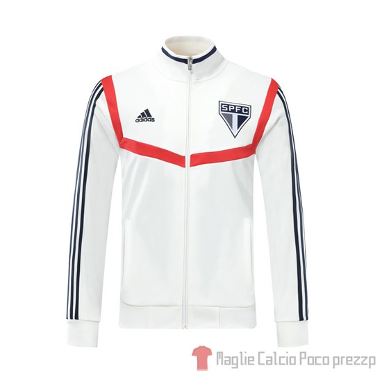 Giacca Sao Paulo 2019/2020 Bianco - Clicca l'immagine per chiudere